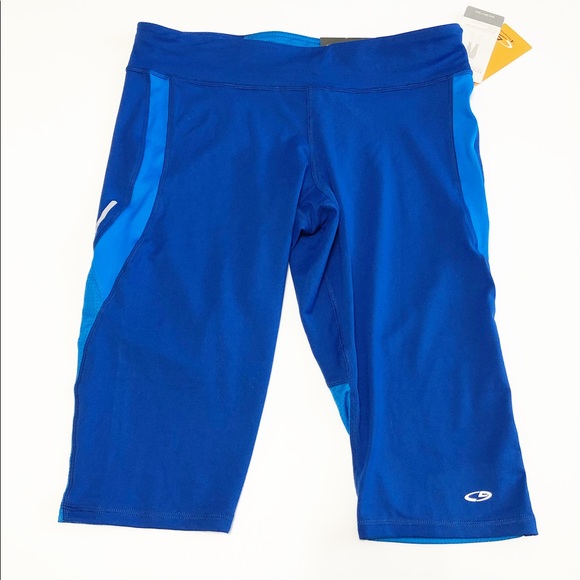 Champion Pants & Jumpsuits Champion C9 Blue Fitted Capri Workout